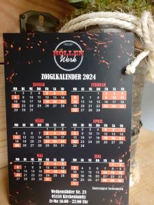 Höllenwerk - Kalender - 2024